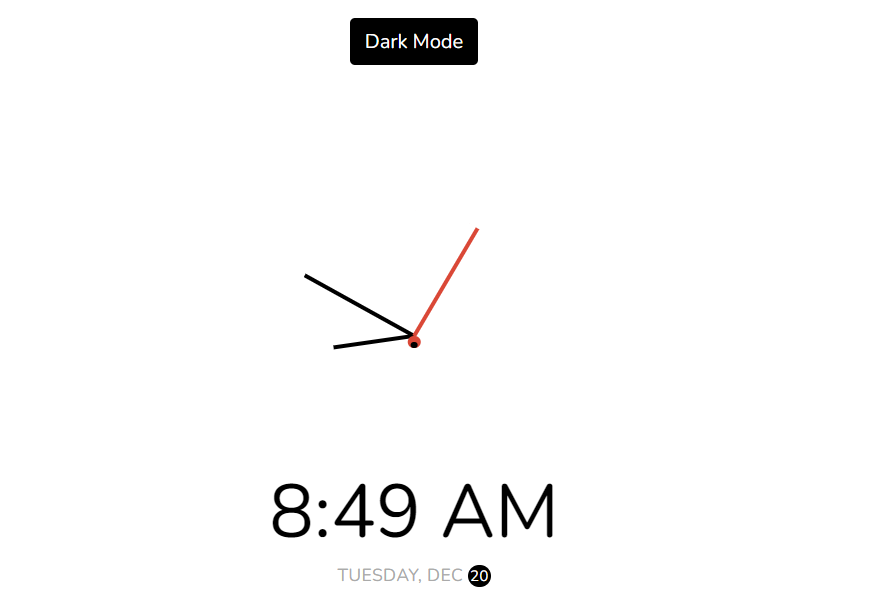 Working Clock