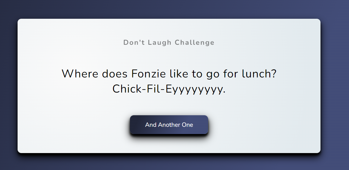 Dad Joke Generator